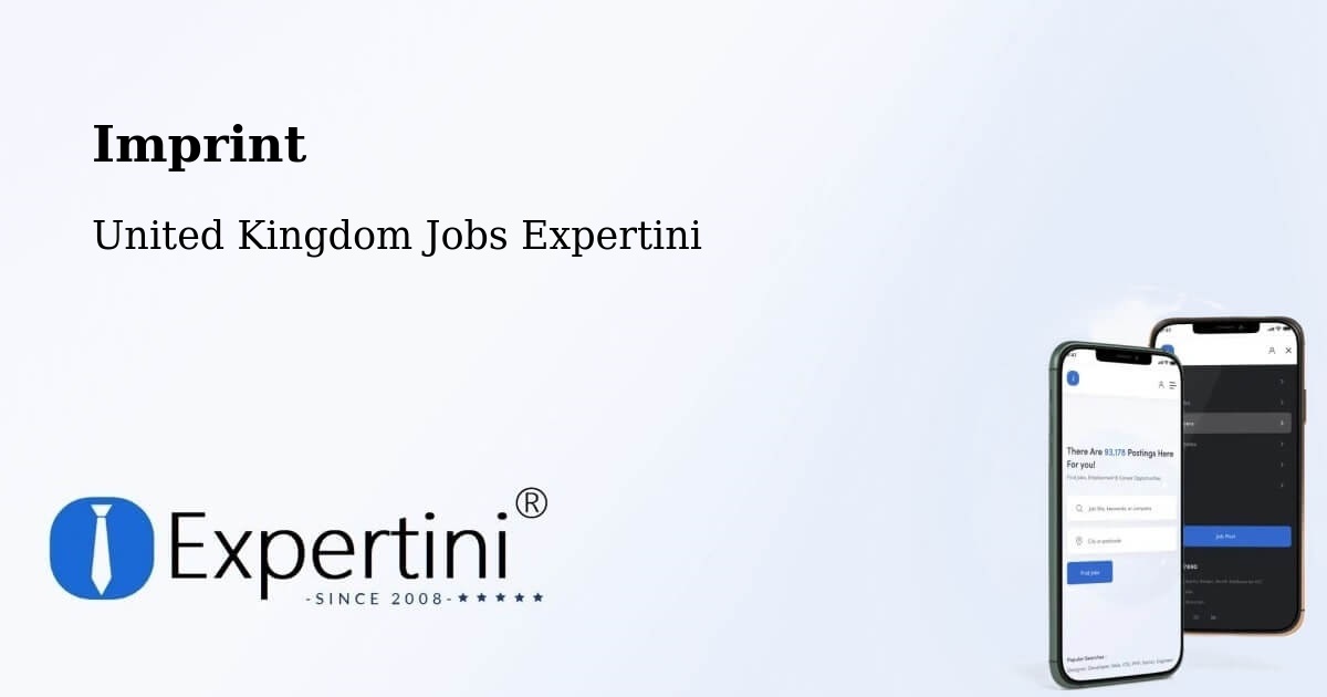 Imprint – Douglas - United Kingdom Jobs Expertini